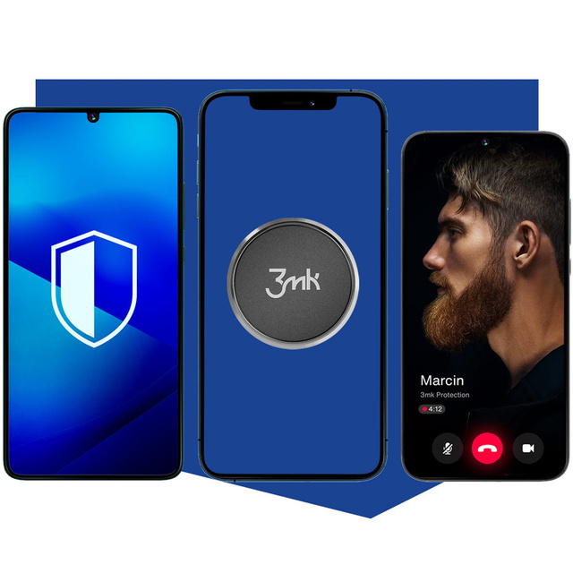 Univerzálny magnetický držiak do auta 3mk Magnet Power na telefón, čierny