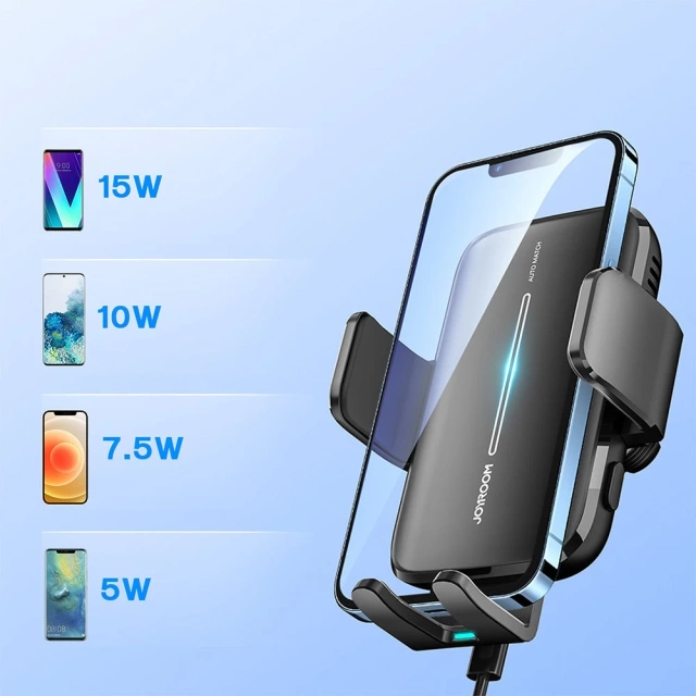 Joyroom car holder with 15W wireless charger for dashboard black (JR-ZS245)
