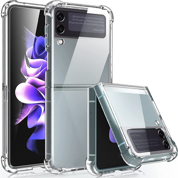 Etui pancerne ShockProof Alogy Case na Samsung Galaxy Z Flip 3 5G Clear
