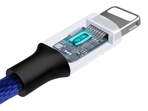 Baseus Oryginalny kábel Lightning iPhone Yiven 1,2m námornícka modrá