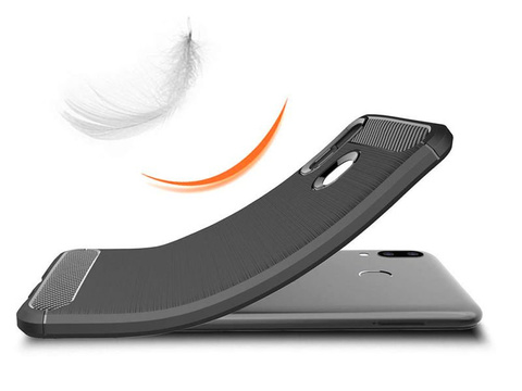 Чохол Alogy Rugged Armor для Samsung Galaxy M20 чорна Захисна плівка Alogy