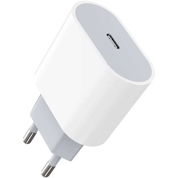 Alogy USB-C Typ C PD nástěnná nabíječka Quick Charge 18W bílá