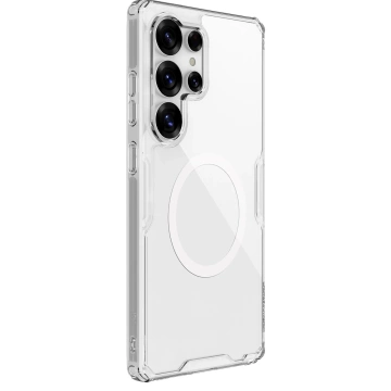 Hülle für Samsung Galaxy S25 Ultra Nillkin TPU Pro MagSafe Weiß