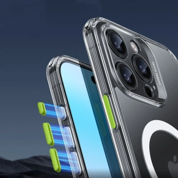 Etui ESR Classic Pro Set MagSafe iPhone 16 Pro Max Przezroczysty