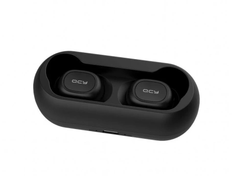 TWS QCY T1C headphones (black)