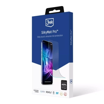 Matná ochranná fólia pre Apple iPhone 16 3mk SilkyMatt Pro Screen Protector Self-Heal Self-Healing