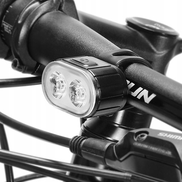 Front bicycle light T6 LED diode front and rear waterproof light