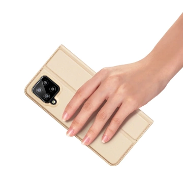 Чохол-чохол Dux Ducis Skin Pro з відкидною кришкою для Samsung Galaxy A22 4G золотий