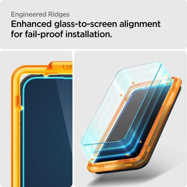 Spigen Alm Glas.tR 2-pack tempered glass for Nothing Phone 2 Clear
