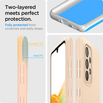 Etui Spigen Thin Fit pre Samsung Galaxy A33 5G Cotton Peach
