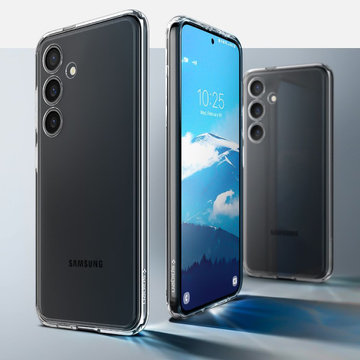 Pouzdro pro Samsung Galaxy S24 Plus Spigen Ultra Hybrid Case, průhledný zadní kryt Crystal Clear