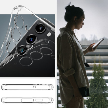 Ochranné pouzdro na telefon Spigen Liquid Crystal pro Samsung Galaxy S23 Crystal Clear