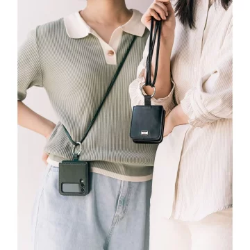 Ringke signature folio galaxy z flip 4 dark green
