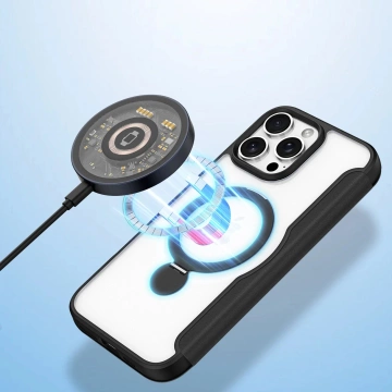 Puzdro MagSafe pre iPhone 16 Pro Max Dux Ducis Skin X Pro, stojan