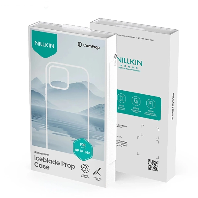 Etui Ochronne do iPhone 16e Nillkin Iceblade Prop Zielone