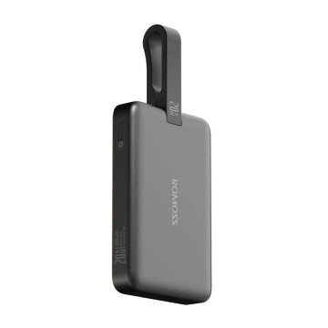 Зовнішній зарядний пристрій Romoss WM010 10000mAh 20W, чорний – магнітна зарядка для iPhone, Apple Watch, AirPods