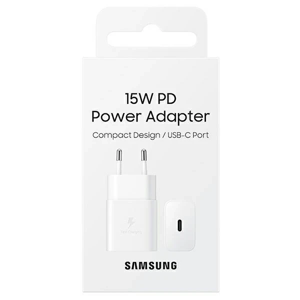 Nástenná nabíjačka Samsung EP-T1510NW 15W Fast Charge biela/biela