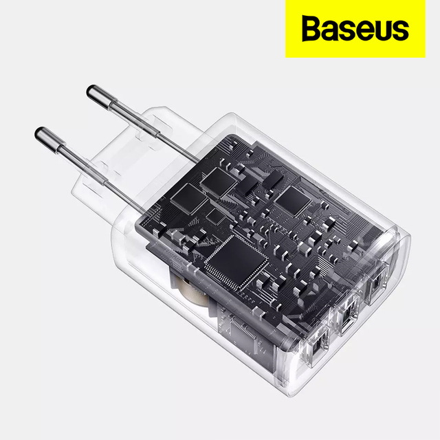 Baseus Compact Ladegerät 3x USB 17W weiß (CCXJ020102)