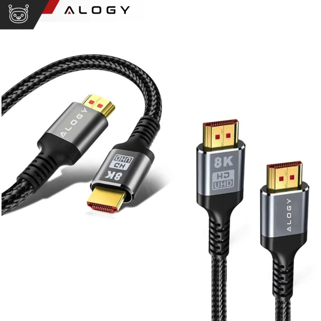 Alogy 8K 60Hz 48GBps 3m HDMI 2.1 Cable Black