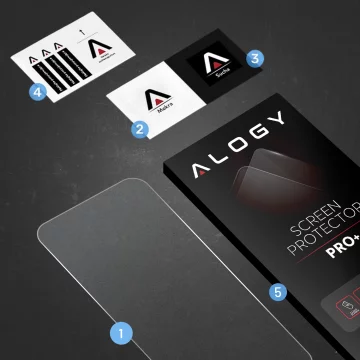 Tvrdené sklo pre Apple iPhone 16 Pro Screen Protector 9H Alogy Heavy Pro™️