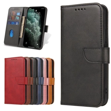 Magnet Case elegante Hülle Flip Cover für Samsung Galaxy M53 5G schwarz