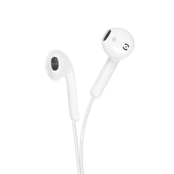 Бездротові внутрішньоканальні навушники Forcell F-Audio HR-ME25 Lightning для Apple White