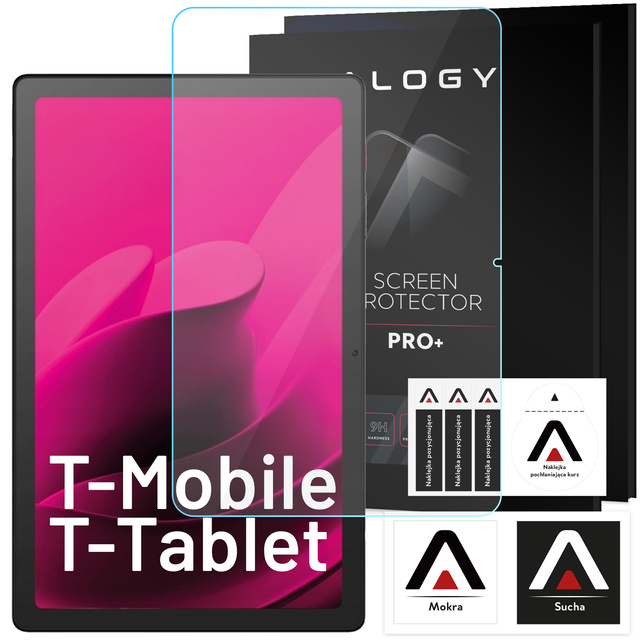 2x загартоване скло для T-Mobile T Tablet 5G 10.36" Tablet Screen Protector Pro 9H