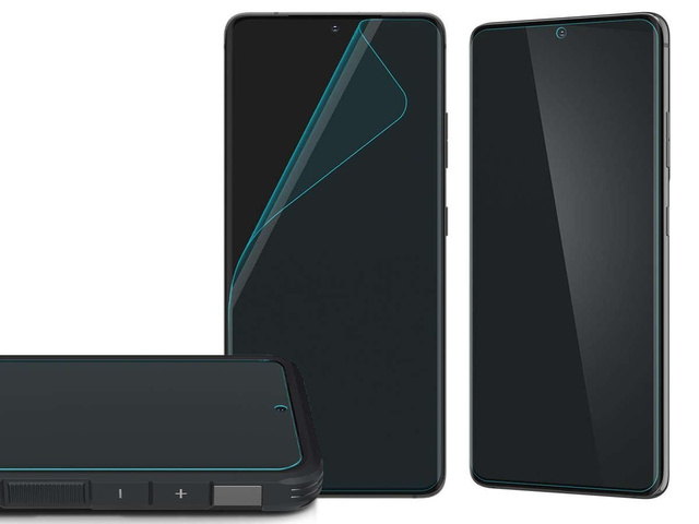 2x Folia hydrożelowa Spigen Neo Flex Solid Case Friendly do Galaxy S21