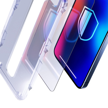 Case glass screen lens for iPhone 15 Pro Max Set 3mk Comfort Set 4in1 case lens tempered