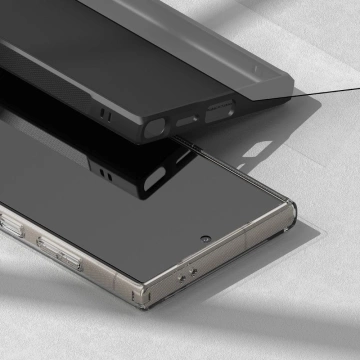 Ringke Easy Slide 2-balení tvrzeného skla pro Samsung Galaxy S24 Ultra Clear