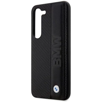 Etui BMW od Samsungu Galaxy S23 Plus HardCase s textúrou kože