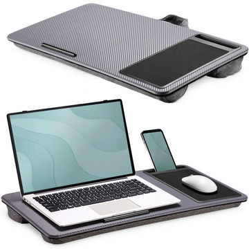 Stojan na stôl na notebook držiak na telefón podložka pod myš do postele Alogy prenosný písací stôl s vankúšmi
