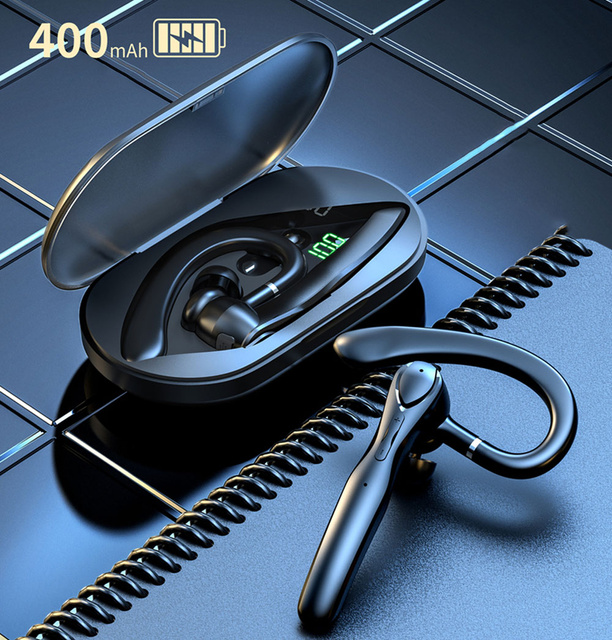 Alogy ENC BT TWS Bluetooth 5.3 Wireless Earphone Headset mit Ladekoffer Schwarz