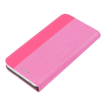 SENSITIVE Book Case for Samsung Galaxy S25 Pink Stand 360