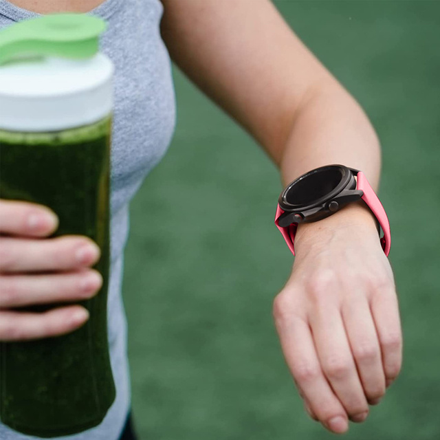 Універсальний ремінець Sport Alogy Strap for 20mm Pink Sand smartwatch