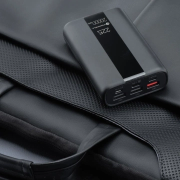 Зовнішній акумулятор Forcell F-Energy P20K2 20000mAh PD 22,5W QC3.0 чорний