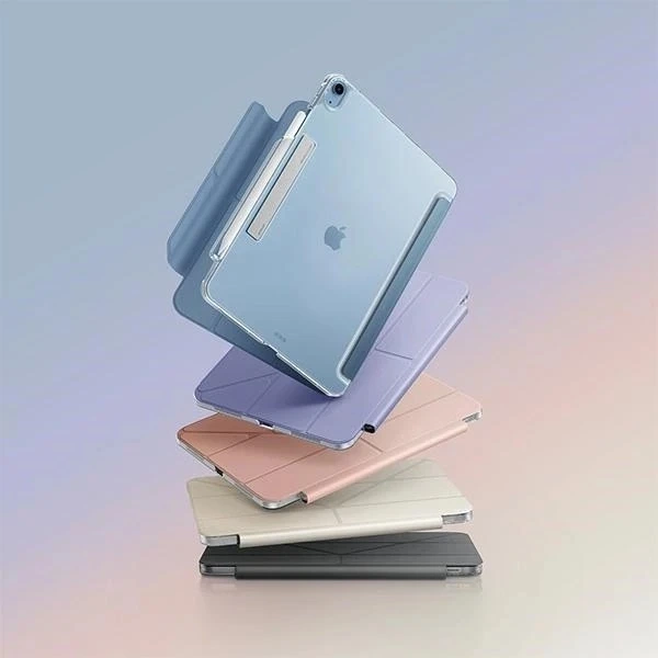 Etui Ochronne do iPad Air 13" (2024) UNIQ Camden Click Niebieskie