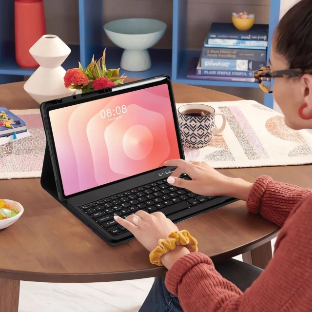 Etui + Klawiatura do Samsung Galaxy Tab S11 11" Tech-Protect SC Pen Black