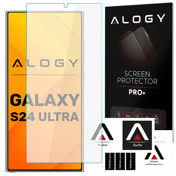 Tvrdené sklo pre Samsung Galaxy S24 Ultra, 9H Alogy Pro ochrana displeja