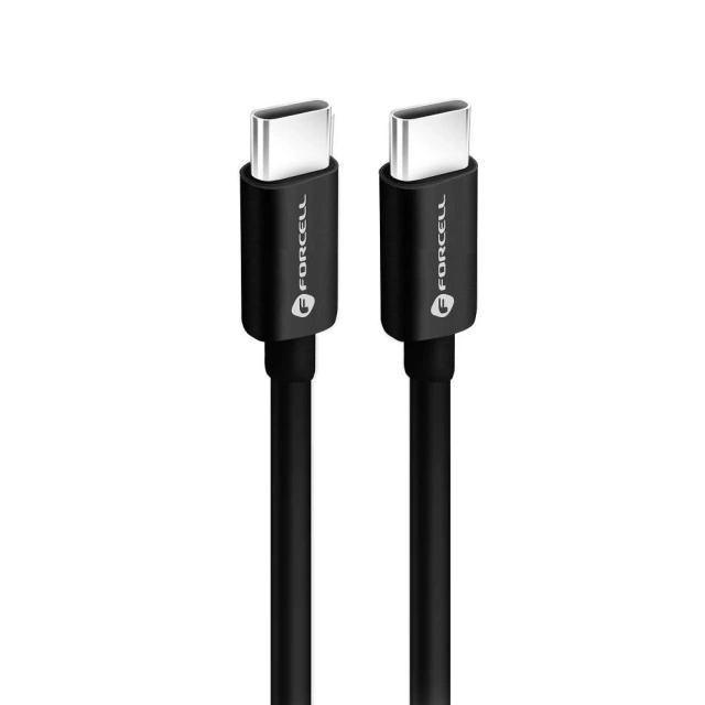 Kabel USB-C na USB-C 60W 1,5m Forcell C338 QC 4.0 PD pro 60W nabíječky