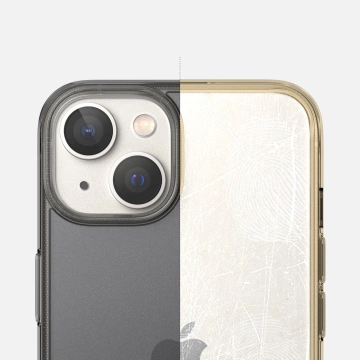 Kryt Ringke Fusion Matte pro kryt iPhone 14 Plus s gelovým rámečkem šedé barvy