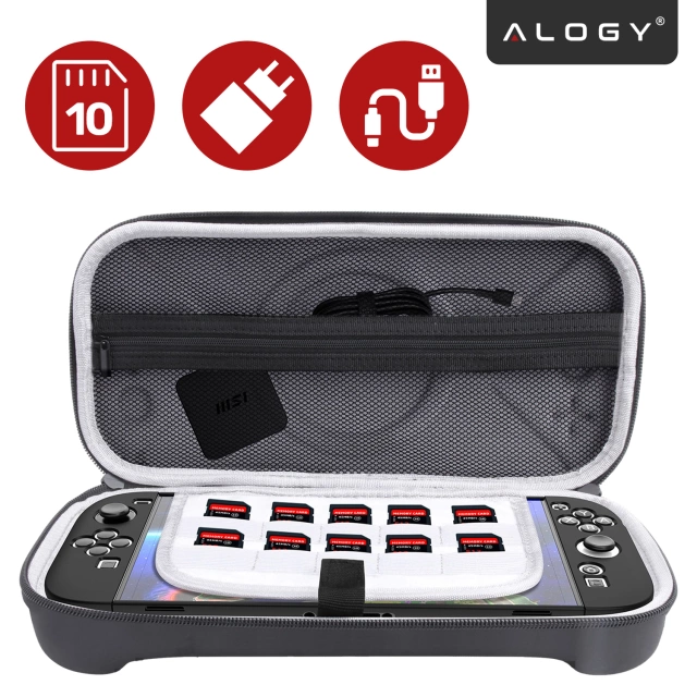 Handyhülle Wasserdichtes Gehäuse Alogy universal IPX8 bis 6,5 Schwarz