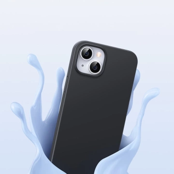 Ugreen LP626 Silky silikonové ochranné pouzdro Gumové flexibilní silikonové pouzdro na telefon pro iPhone 14 Plus černé (90920)