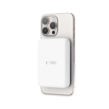 Magnetic Power Bank PB11 Lifemag Magsafe Power Bank 10000 mAh White