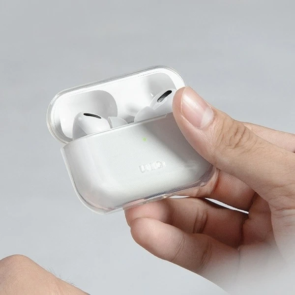 Etui ochronne na słuchawki UNIQ etui Glase do Apple AirPods Pro clear