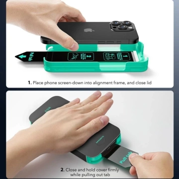 Szkło Hartowane ESR Armorite do iPhone 16 Pro Black