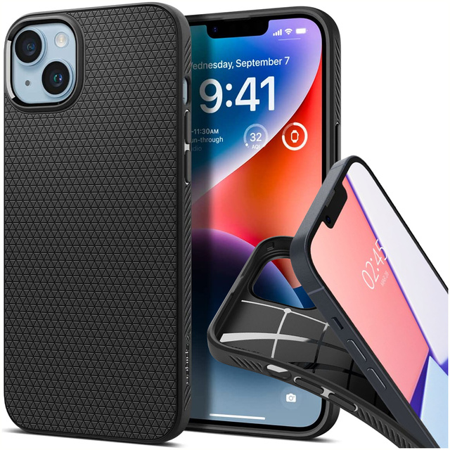 Etui Spigen Liquid Air pro Apple iPhone 14 Matte Black