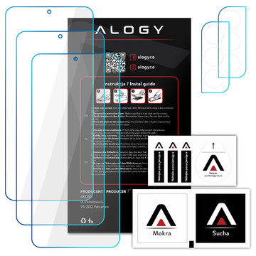 3x 9H Tempered Glass Screen 2x Camera Lens Alogy Glass Pack for Galaxy S21 FE