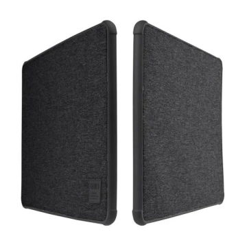 UNIQ Dfender Sleeve 16" čierny/uhlovo čierny obal na notebook