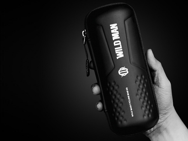 Підсумок для пляшки з водою. Велосипедний тримач. Сумка Wildman Bag E3 0,8 л, чорний